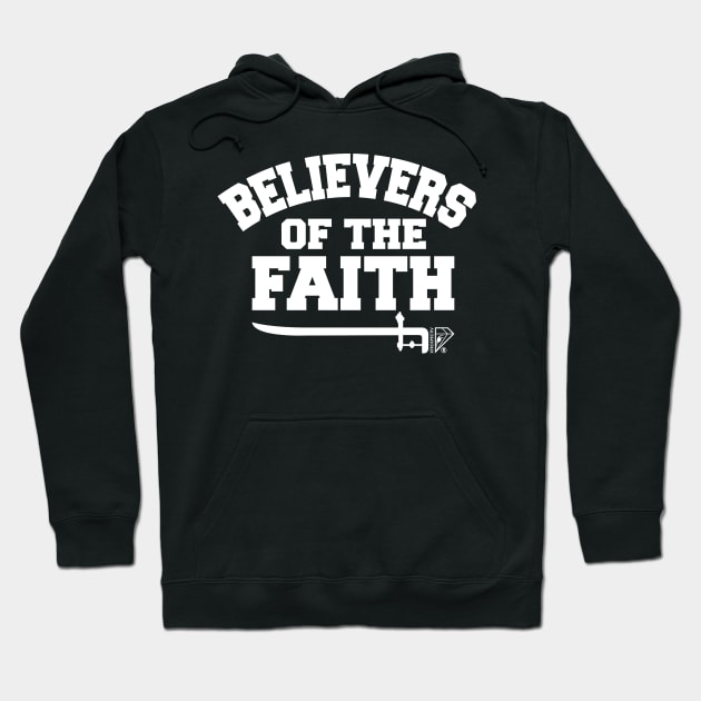 BELIEVERS OF THE FAITH Hoodie by xtrospectiv
